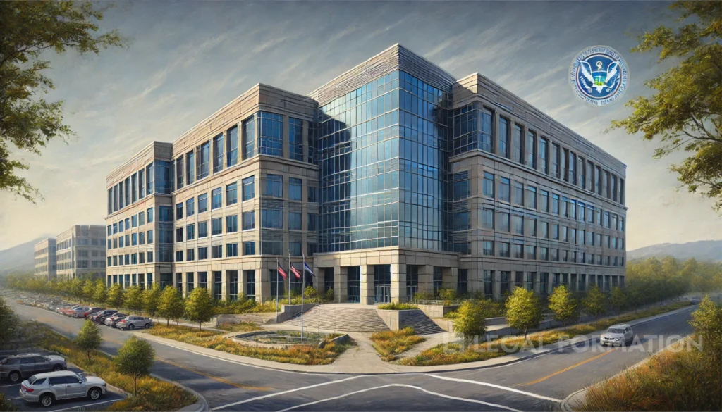 Illustration concept of the headquarters of the BOIR filers.