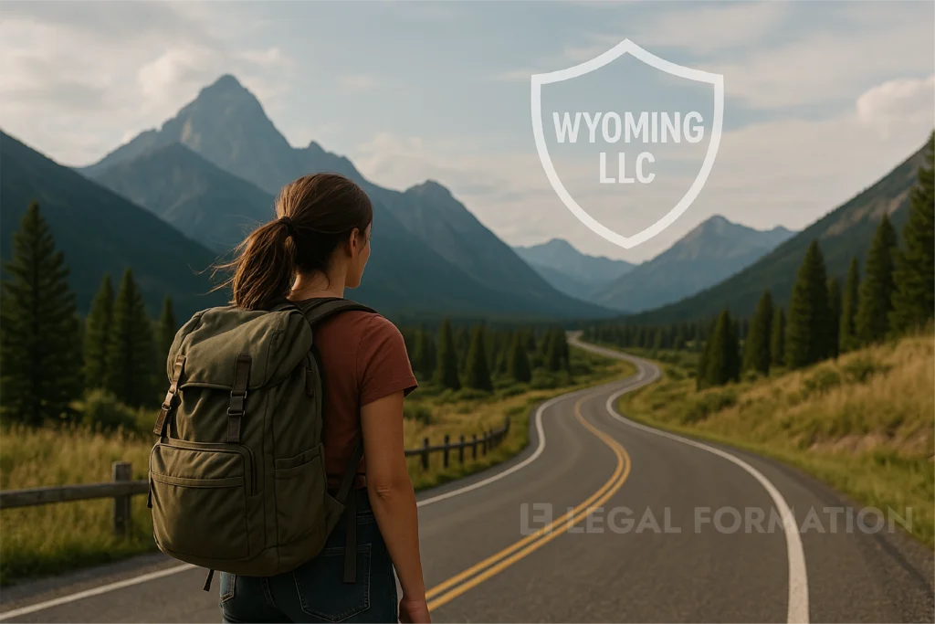 A woman on her journey to privacy with a Wyoming LLC.